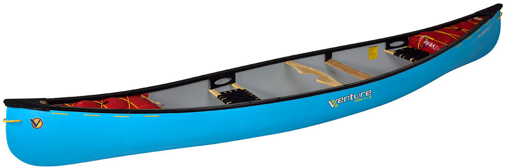 Canoe Prospector 155 blue diagonal