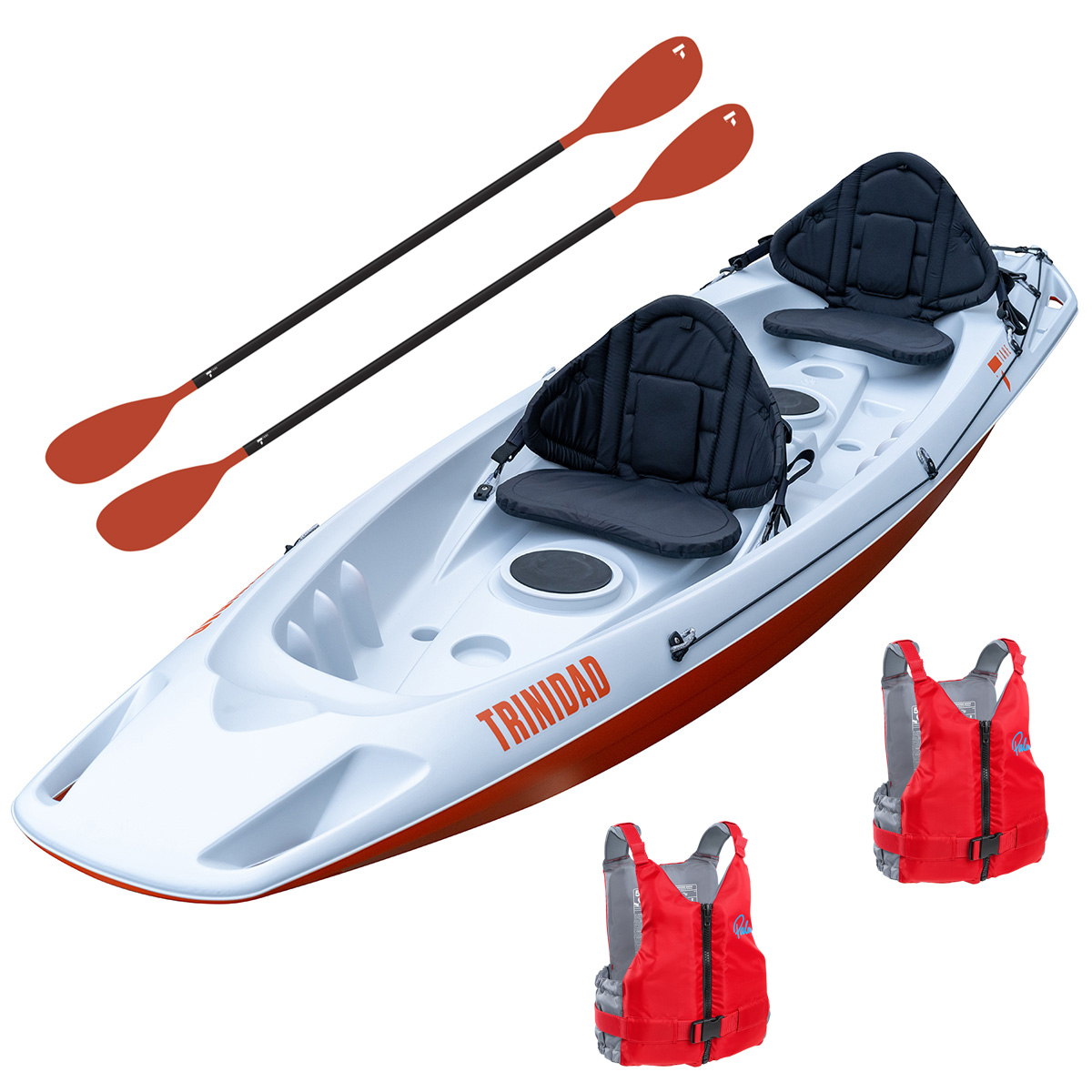 Каяк Trinidad двуместен sitontop комплект Воден хоризонт