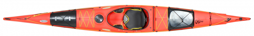 touring kayak Prijon Grizzly red