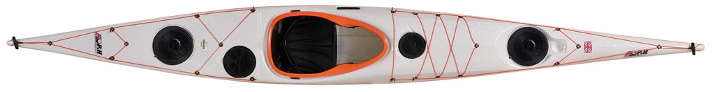 sea kayak P&H Aries white