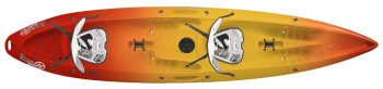 double sit-on kayak Gemini color Citrus Twist