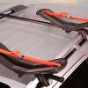 Seawing kayak carrier mounted on crossbars