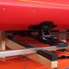 Kayak carrier Sweet roll mounted