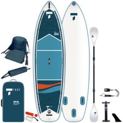 падъл борд Beаch SUP 10'6'' V-kayak - надуваем