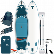надуваем SUP Beech 11'6'' V-kayak комплект