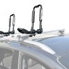 Foldaway J-folding kayak carrier Malone MPG132 on car