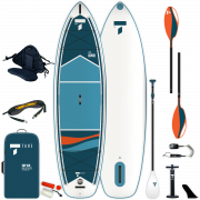 надуваем SUP Beech 10'6'' V-kayak комплект WH