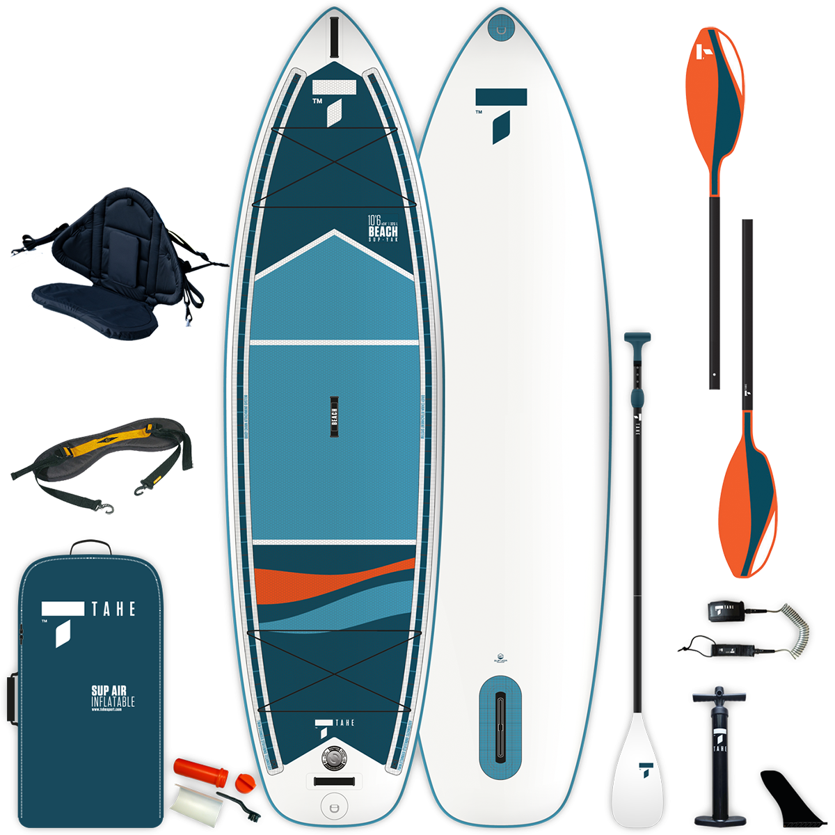 inflatable SUP Beech 10'6'' V-kayak package WH
