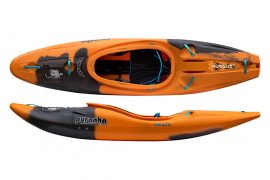 white water kayak Scorch, color fire ant