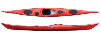 морски каяк Valley Etain 17.5 PE червен