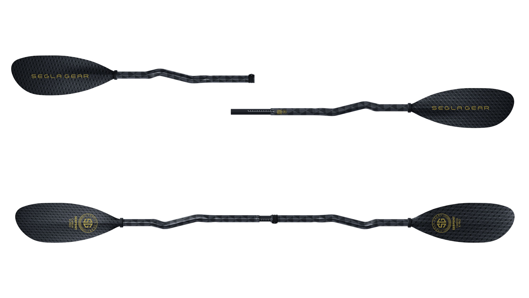 Segla-carbon-kayak-paddle-Serpent-K-pro Carbon kayak paddle Segla Serpent K-PRO